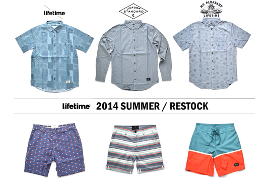 lifetime 2014 Summer / Restock